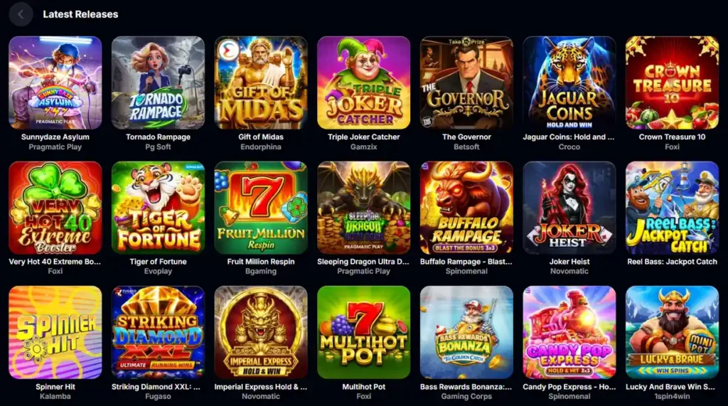 najnovsie automaty v yep casino